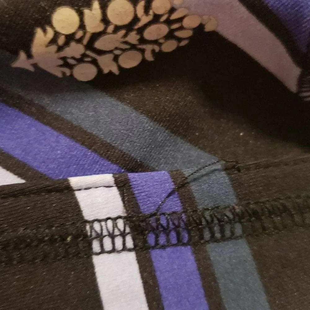 Free People Movement Womens Striped Infinity Cutout  Leggings‎ Size Medium